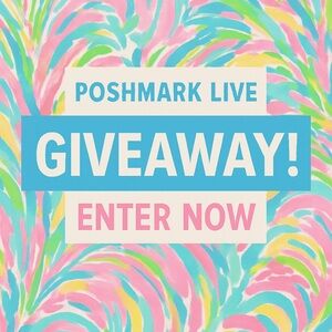 Live Giveaway -Item of my choice!